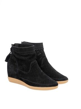Shoe The Bear Emmy Suede Wedge Sneaker Boot